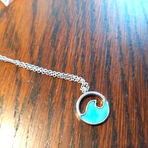 Silver * wave bracelet